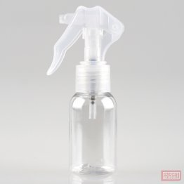 50ml Tall PET Plastic Pharmacy Bottle with Locking Trigger Spray