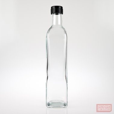 clear empty spice bottles 500ml plastic