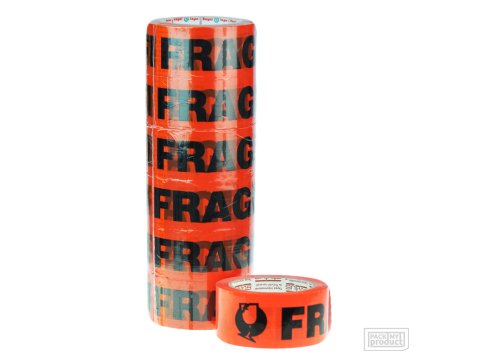FRAGILE 48mm x 66m Packaging Tape