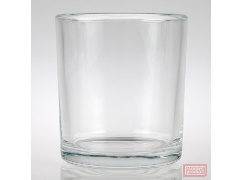 Large Round "Statement" Glass, Clear